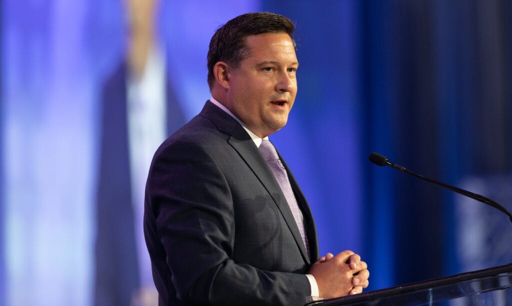 Michael Reitz at the State Policy Network Annual Meeting in Orlando, Florida (2021) 