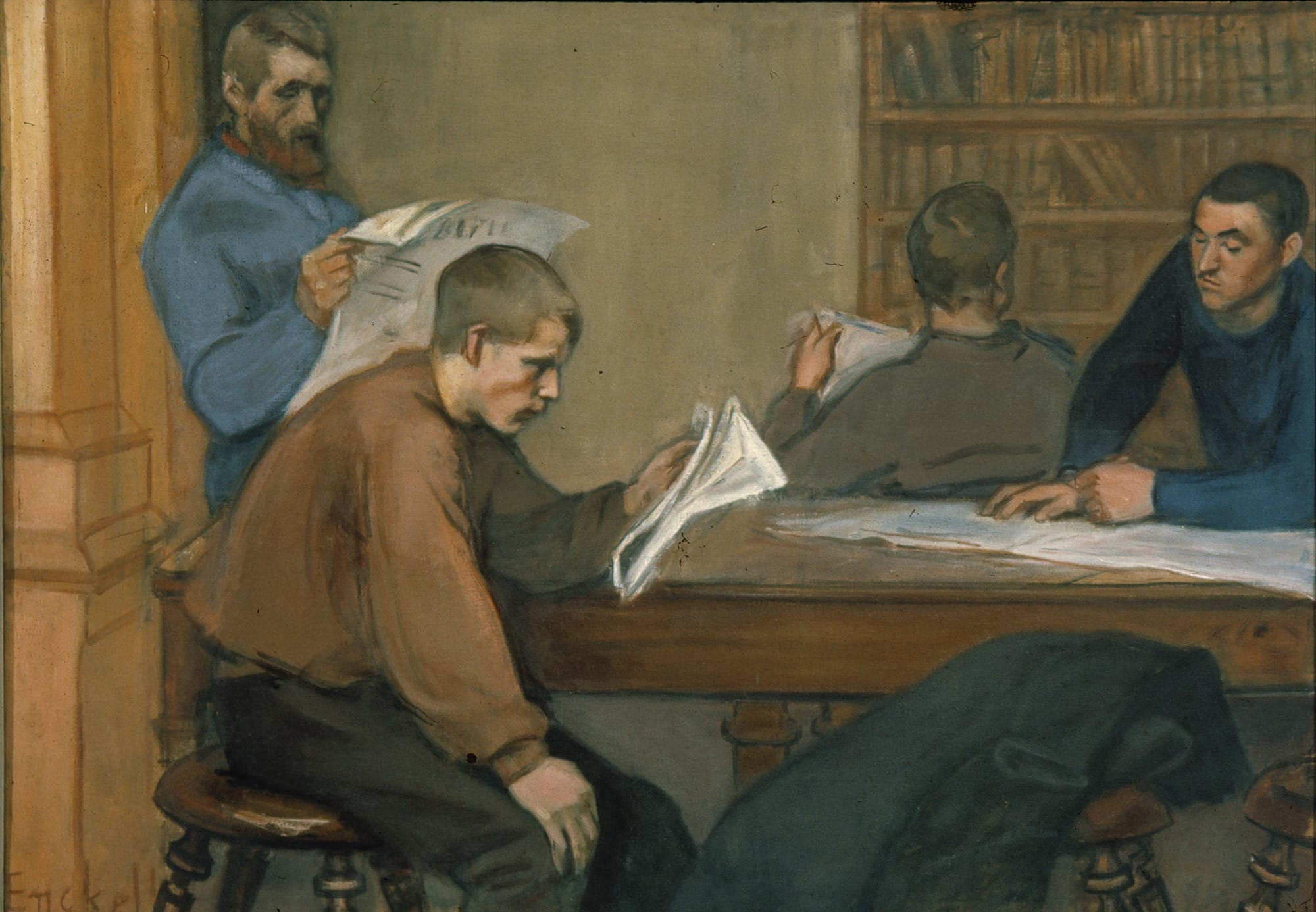 The reading room