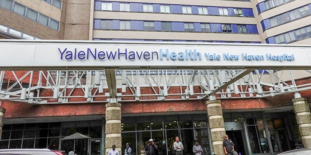 New Haven Connecticut, USA September 28, 2018 Yale New Haven hospital